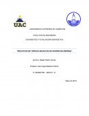 DIAGNÓSTICO Y EVALUACIÓN ENERGÉTICA “REACTIVOS DE TÓPICOS SELECTOS DE AHORRO DE ENERGÍA”