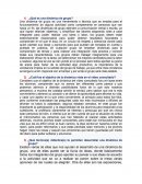 Foro ¿Qué es una dinámica de grupo?