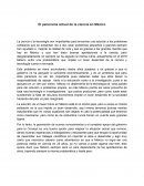 El panorama actual de la ciencia en México