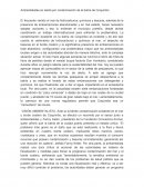 Contaminacion de la bahia de coquimbo