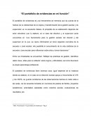 El portafolio de evidencias en mi función