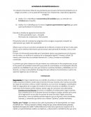 Actividad de desempeño. Curriculum Vitae de una postulante para el puesto de Docente de Química