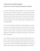 Ensayo Cap. 14 Técnica de montaje cinematográfico. Karel Reisz