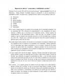 Reporte autoestima y habilidades sociales