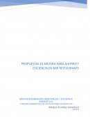 CONSUMO ENERGÉTICO INSTALACIONES EDIFICIOS