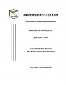 Metodología de la Investigación ¿Qué es un Líder?