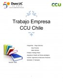 Trabajo Empresa CCU Chile