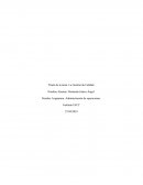 Administracion de operaciones. La Gestión de Calidad