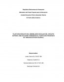 PLAN PARA RESCATE DEL INMOBILIARIO ESCOLAR DEL CIRCUITO ANTONIO JOSE DE SUCRE COMUNIDAD EL CARITO SAN FRANCISCO DE TIZNADOS ESTADO GUÁRICO