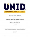 DERECHOS DE AUTOR Y CIENCIAS JURIDICAS