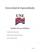Analisis de un problema
