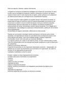 Rubro de negocios: Operador Logístico Internacional