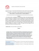Recolección de gases – Determinación de bicarbonato de sodio a partir de la generación de CO2