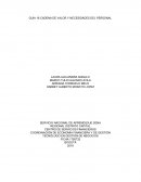 GUIA 16 CADENA DE VALOR Y NECESIDADES DEL PERSONAL