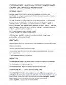 Propiedades de la acelga y producción mediante abonos orgánicos e inorgánicos