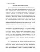 Las cosas han cambiado pero...