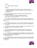 Analisis elemental, quimica