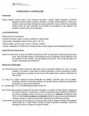 INTRODUCCIÓN A LA ANTROPOLOGÍA