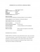 INFORME DE EVALUACIÓN DE LA PRUEBA DE MMPI-2