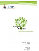 PROYECTO RECICLADORA VALIENTE