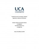 Facultad de ciencia, tecnología y ambiente. Ingeniería en sistema de información