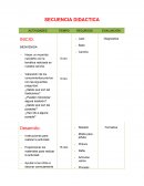 SECUENCIA DIDACTICA ACTIVIDADES