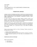 TEORÍA ADMINISTRATIVA Y DEL COMPORTAMIENTO ORGANIZACIONAL