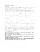 PERSONAS Y EDUCACION