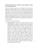 Ensayo Economia Salvadoreña