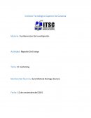 Fundamentos De Investigación . El marketing