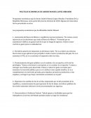 POLITICAS ECONOMICAS DE ANDRES MANUEL LOPEZ OBRADOR