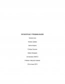 ESTADISTICAS Y PROBABILIDADES