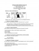 EJERCICIO SOBRE GÉNEROS TEXTUALES