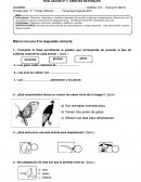 EVALUACIÓN N° 3 CIENCIAS NATURALES