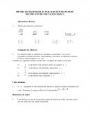 PRUEBA DE MATEMÁTICAS PARA LOS ESTUDIANTES DE DECIMO AÑO DE EDUCACIÓN BÁSICA