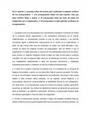 Aspecto Humano de los Presupuestos