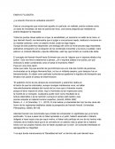 ENSAYO FILOSOFÍA. ¿La solución final era la verdadera solución?