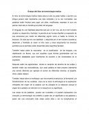 Ensayo del libro de terminología medica