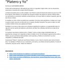 Platero y yo. Escrito por Juan Ramón Jimenez