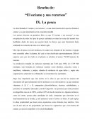 Reseña de: “El océano y sus recursos”