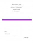 Investigación de proyecto Carúpano estado sucre