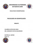 PIA PSICOLOGIA EN ODONTOLOGÍA