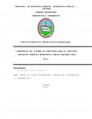 PERFIL DE PROYECTO PRODUCTIVO O EMPRESARIAL