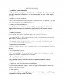 CUESTIONARIO QUIMICA ¿Qué son los estados de la materia?