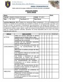 Planificacion lenguaje