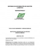 SISTEMAS DE INFORMACIÓN EN GESTIÓN LOGÍSTICA “SERVIENTREGA”