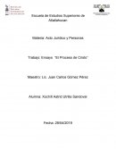 Ensayo “El Proceso de Cristo”