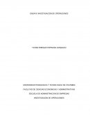 ENSAYO INVESTIGACIÓN DE OPERACIONES