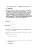 BACTEREMIA POR SALMONELLA ENTERITIDIS
