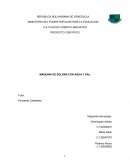 Resumen Máquina de soldar con agua y sal